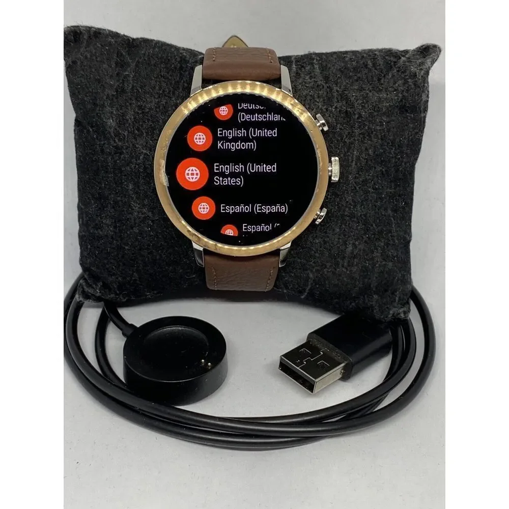 Fossil Gen 4 Authentic Digital Dial Smart Watch Custom Band FTW6016 LT342
